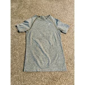 Gymshark Vital Seamless T-Shirt Marled Green Medium